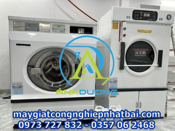 Cặp máy giặt công nghiệp tại Quế Võ Bắc Ninh
